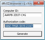 ezdrummer authorization code keygen crack free